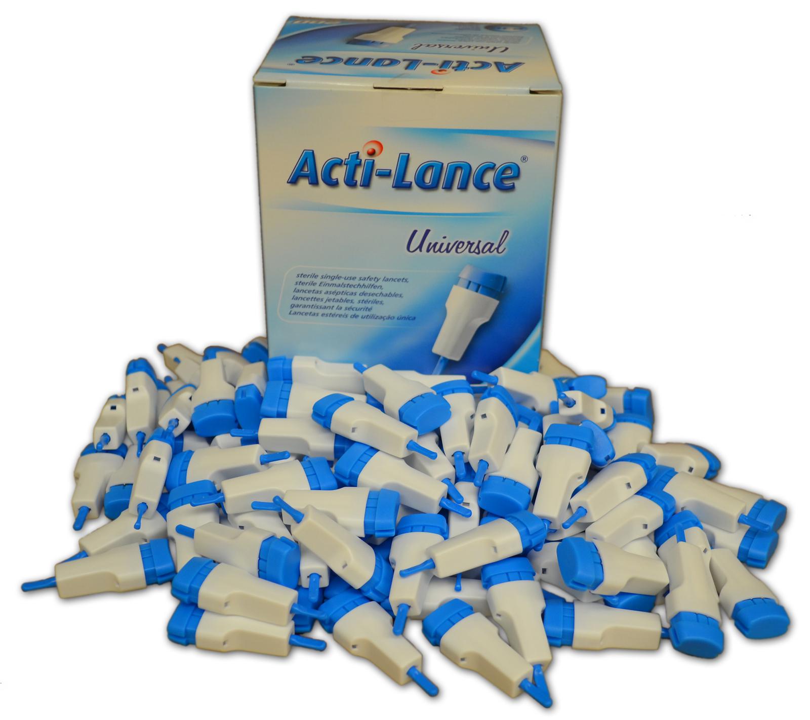 Acti-Lance Universal Lancets 23G 1.8mm Box of 200
